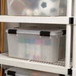 IRIS 62 Qt Airtight Plastic Storage Bin with Lid and Seal and Secure Latching Buckles, 4Pk - Image 6
