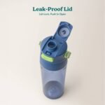 Reduce 24oz Aura Tritan Water Bottle Iron Blue/Yellow - Image 5