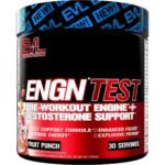 Evlution Nutrition ENGN Test - Intense Pre-Workout with Creatine - Test Support Formula - Lasting Energy & Focus - 30 Servings - Fruit Punch