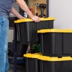 IRIS 11.5 Gal/46 Qt Heavy-Duty Stackable Plastic Holiday Storage Bin Tote Container with Quick Snap Lid, 4Pk - Image 6