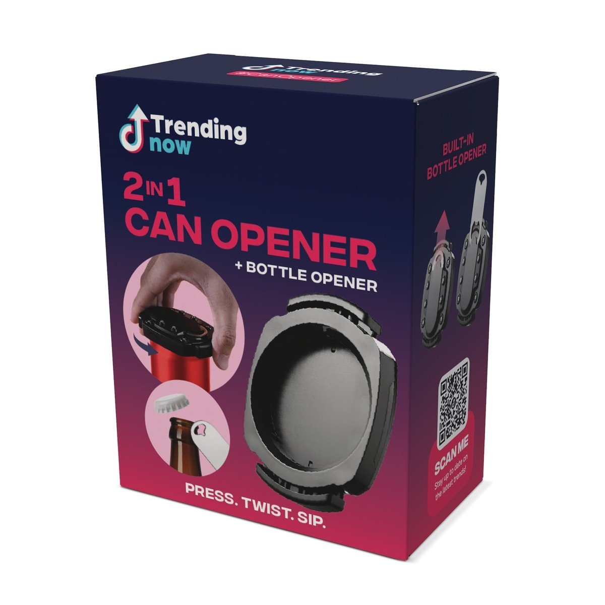 GUEST_4123f275-d9aa-4de5-8b89-66e3040b0447.jpg Trending Now Stainless Steel Bottle & Can Opener, Multi-Purpose Kitchen Bar Lid Remover Tool, 2-Pack - Image 1