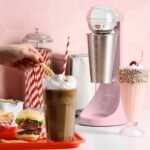 Nostalgia Two-Speed Electric Milkshake Maker, Pink - Image 3