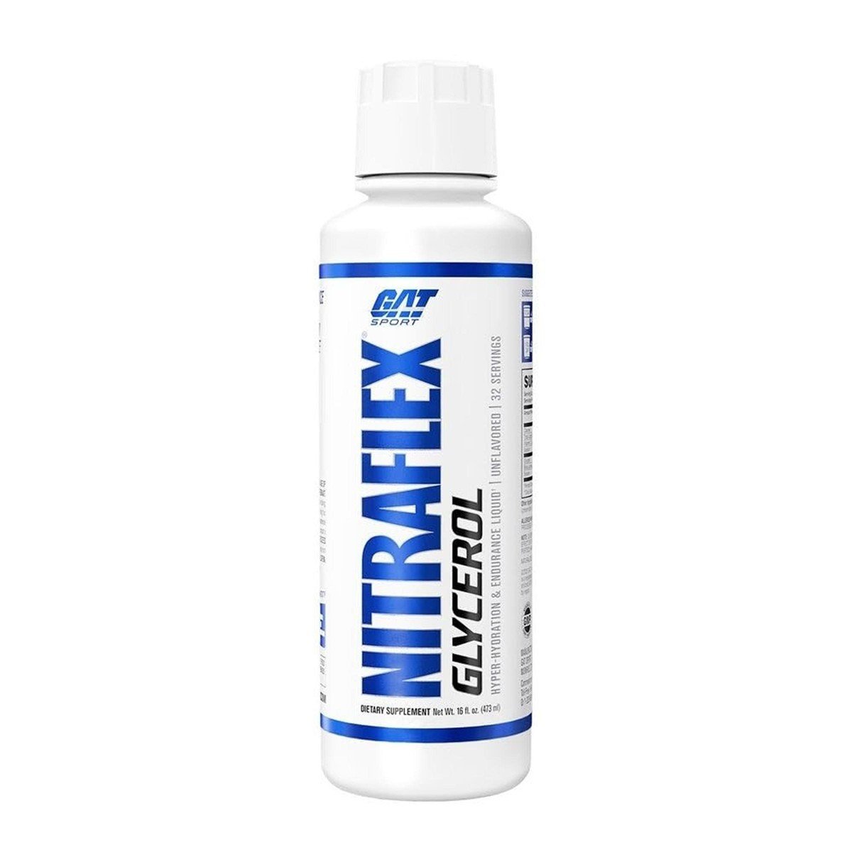GUEST_420285f1-006a-440e-b198-cda546a9de28.jpg GAT SPORT NITRAFLEX GLYCEROL, Unflavored, 16 fl. oz. (16 Servings) - Image 1