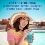 Active Hydration Blue Raspberry Powder, Sugar Free B12 Elderberry and Electrolytes Water Enhancer, Sunwarrior, 18 Sticks - Image 5