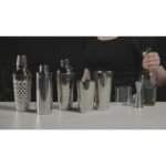 Viski Diamond Cocktail Shaker, Faceted Stainless Steel Drink Shaker for Margarita, Espresso Martini, Home Bar Essentials, Party Hosting Gifts, 25 oz - Image 2