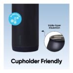 Owala 64 fl oz Stainless Steel FreeSip Sway Water Bottle - Blue Steel - Image 4