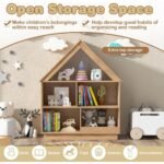 BALHAM TRADE-5-Cubby Toy Storage Organizer for Playroom Classroom Nursery Daycare Ideal Natural 4.5"D x 13.5"W x 42.5"H - Image 4