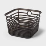 Aria Jelly Decorative Basket XS Black - Brightroom™