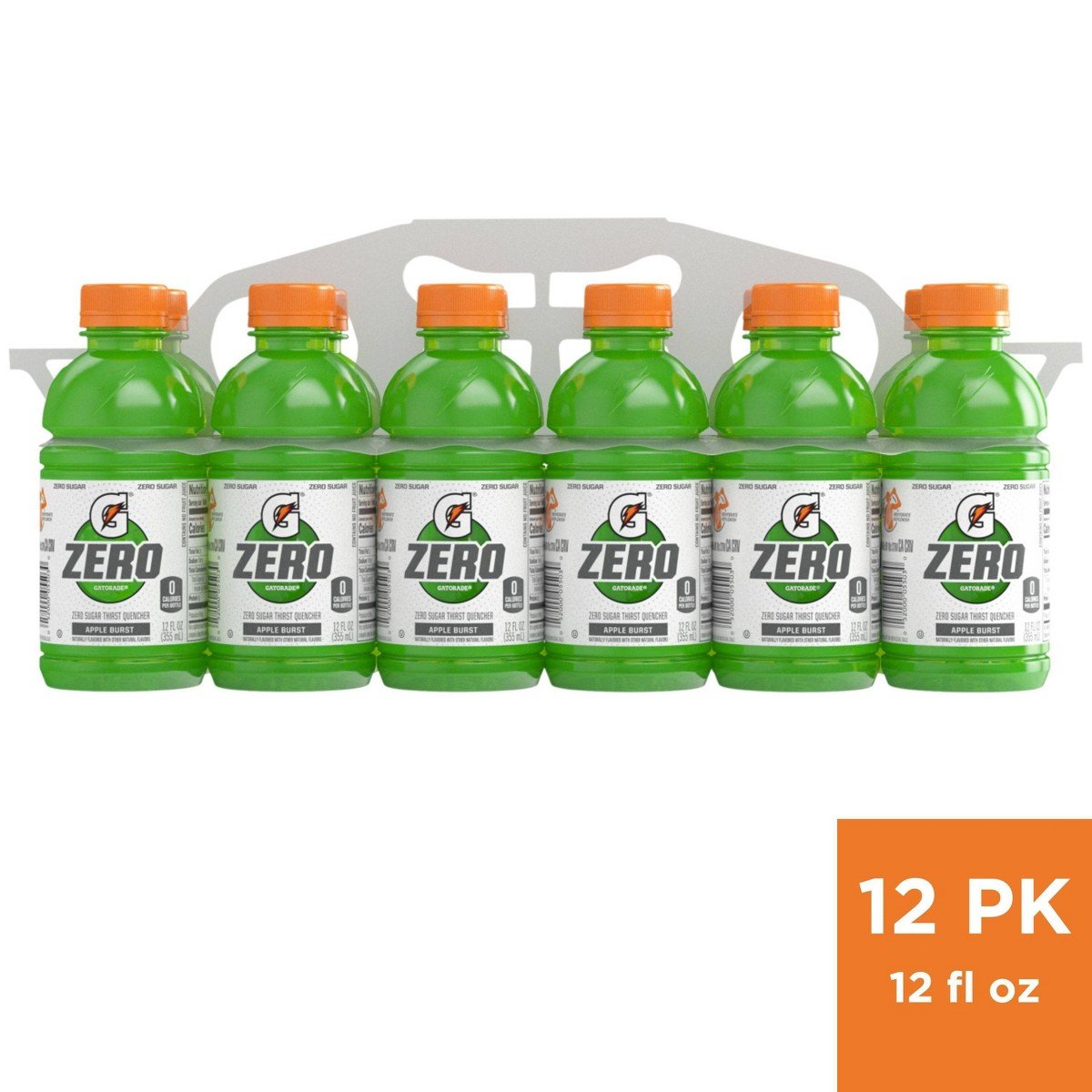 GUEST_4432ec9e-c220-4434-bf25-b3a758f9ed12.jpg Gatorade G Zero Apple Burst Sports Drink - 12pk/12 fl oz Bottles: Non-Caffeinated - Image 1