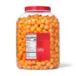 Cheddar Cheese Balls Corn Snacks - 20oz (1lb 4oz) 567g - Market Pantry - Image 2