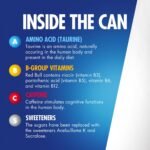 Red Bull Sugar Free Amber Edition Energy Drink - 4pk/12 fl oz Cans: Low Fat, No Artificial Flavors, Caffeinated - Image 3