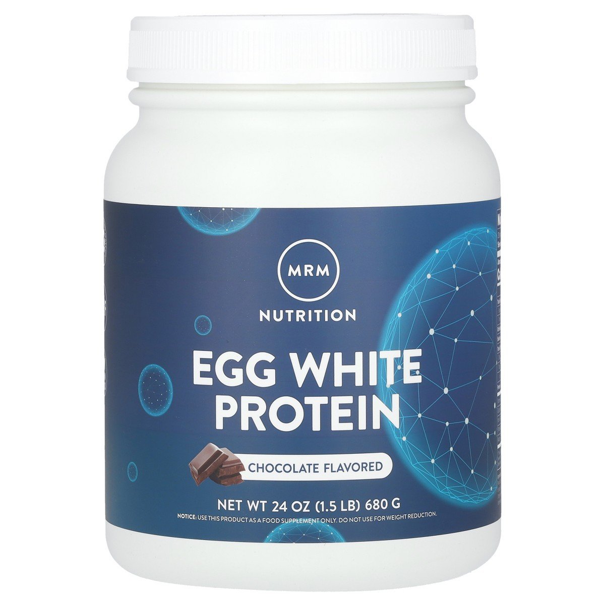 GUEST_4545be45-fe85-418a-a5d1-079c9e5a1884.jpg MRM Nutrition Egg White Protein, Chocolate, 1.5 lbs (680 g) - Image 1
