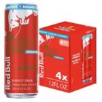 Red Bull Sugar Free Red Edition Energy Drink, Caffeinated - 4pk/12 fl oz Cans