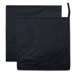 Set of 2 11" x 11" x 11" Nonwoven Pp Square Storage Cube Solid Black - Design Imports - Image 5