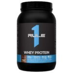 Rule One Proteins Whey Protein - 24g Fast-Acting Protein from All-Whey Sources Muscle Recovery or Anytime Use - Chocolate Fudge - 2lb
