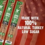 Righteous Felon Craft Jerky Lemon Pepper Turkey Meat Stick - 9g Protein - 1oz - Image 5