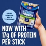 Kraft Natural Cheese Reduced Fat Pepper Jack Protein Big Stick - 10oz - Image 2
