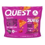 Quest Nutrition Tortilla Style Protein Chips - Spicy Sweet Chili - 4pk/1.1oz