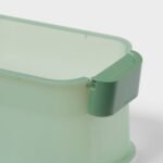 Click in Place 4.5qt Slim Plastic Storage Bin for Home and Office Organization - Brightroomâ„¢ - Image 3