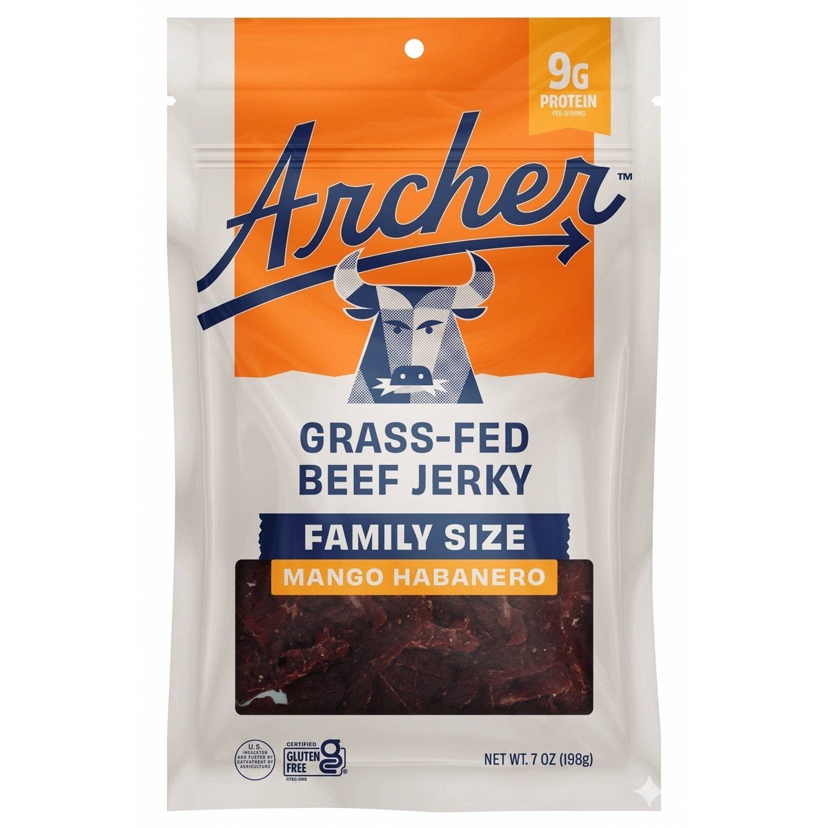 GUEST_480d2a2f-9abf-470b-9bea-c1492844cf8d.jpg Archer Jerky Mango Habanero Jerky - 7oz - Image 1