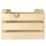Wilson's Small Wooden Pine Crates - 2 Pack - 5.5" x 7" x 8" - Image 2