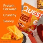 Quest Nutrition Tortilla Style Protein Chips - Nacho - 4pk/1.1oz: High Protein, Chip Variety Packs, Ready to Eat - Image 5