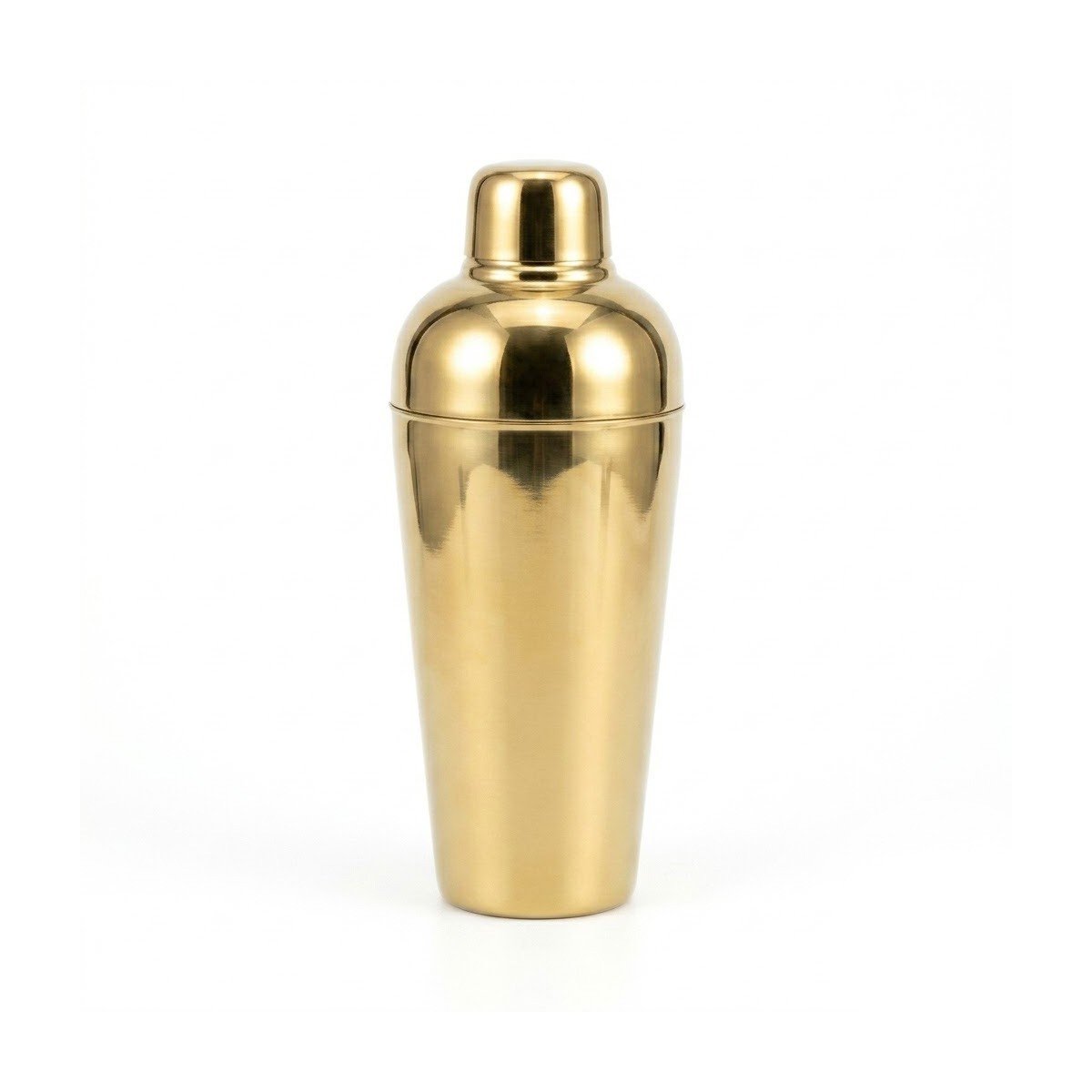 GUEST_48b5e811-f197-4d89-a20a-2dbfcf31c113.jpg IHI Est. 1986 Gold Cocktail Shaker, 6.75 Inch Stainless Steel Martini Mixer with Polished Metallic Finish, Classic Barware for Home Bar and - Image 1