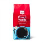 French Vanilla Flavored Medium Roast Ground Coffee - 12oz - Market Pantry: Arabica Beans, Brazilian, Central American