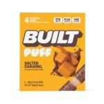 Built Bar Salted Caramel Puff Protein Bars - 17g Protein - 5.64oz/4ct