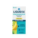 Liquid I.V. Sugar Free Hydration Multiplier Vegan Powder Electrolyte Supplements - Lemon Lime - 0.45oz/10ct - Image 3