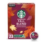 Starbucks Fall Blend Medium Roast Keurig K-Cup Coffee Pods - 22ct
