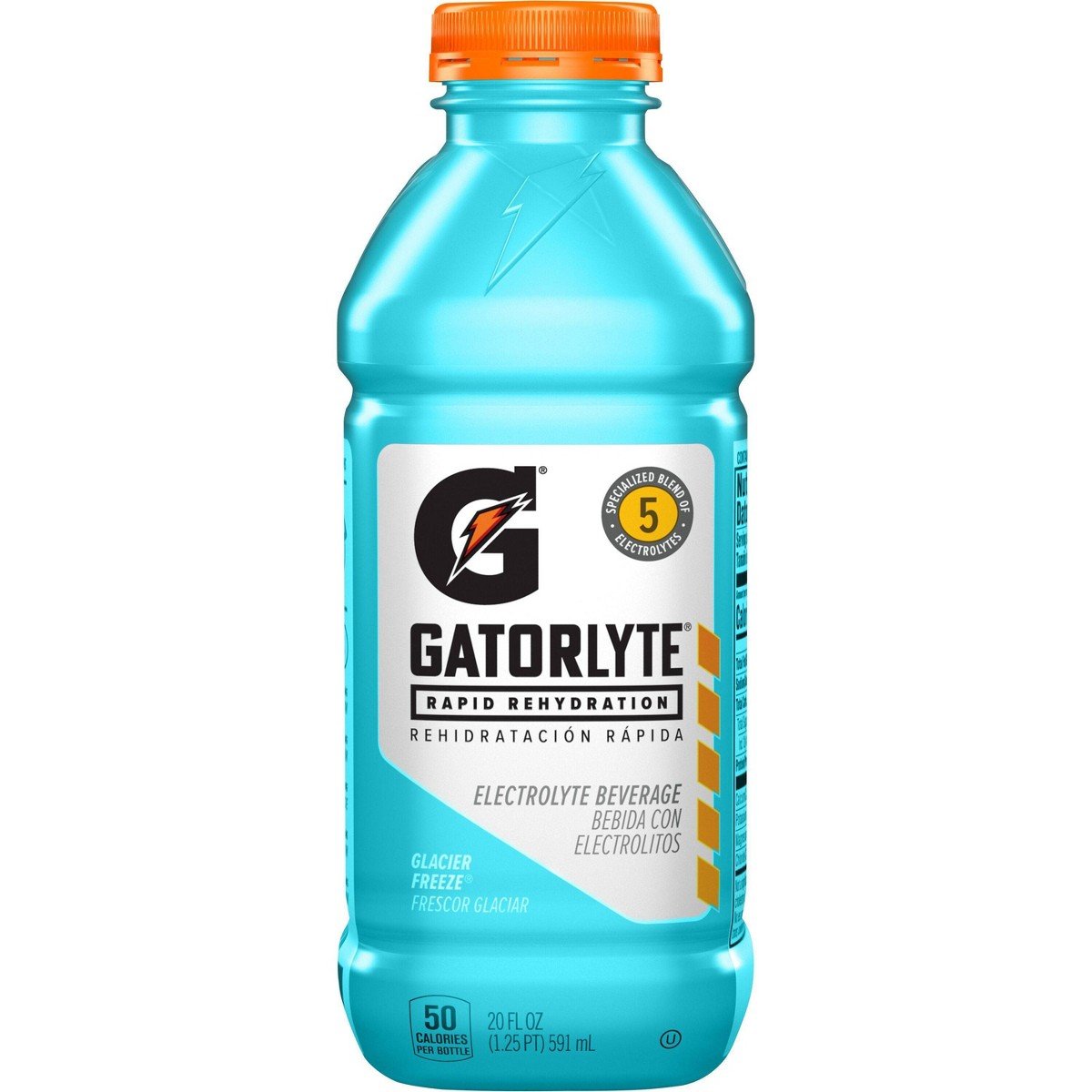 GUEST_4bb0e0d9-1c9c-42ed-82f2-6055726f31c0.jpg Gatorlyte Glacier Freeze Sports Drink - 20 fl oz Bottle: Low Calorie, No Artificial Sweeteners - Image 1