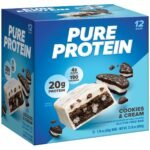 Pure Protein Cookies & Cream High Protein Snack Protein Bar - 20g Protein - 12ct: Gluten-Free, Chewy - Image 5