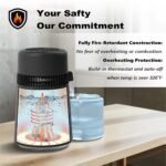 ROVSUN 1.1 Gallon or 4L Stainless Steel Water Distiller, Flame Retardant Material, BPA Free Container & Stainless Steel Interior, Gray, 750W - Image 2
