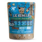 Righteous Felon Craft Jerky Lil Rebels Honey Heist BBQ Mini High-Protein Snack Meat Sticks Beef - 7oz/14ct