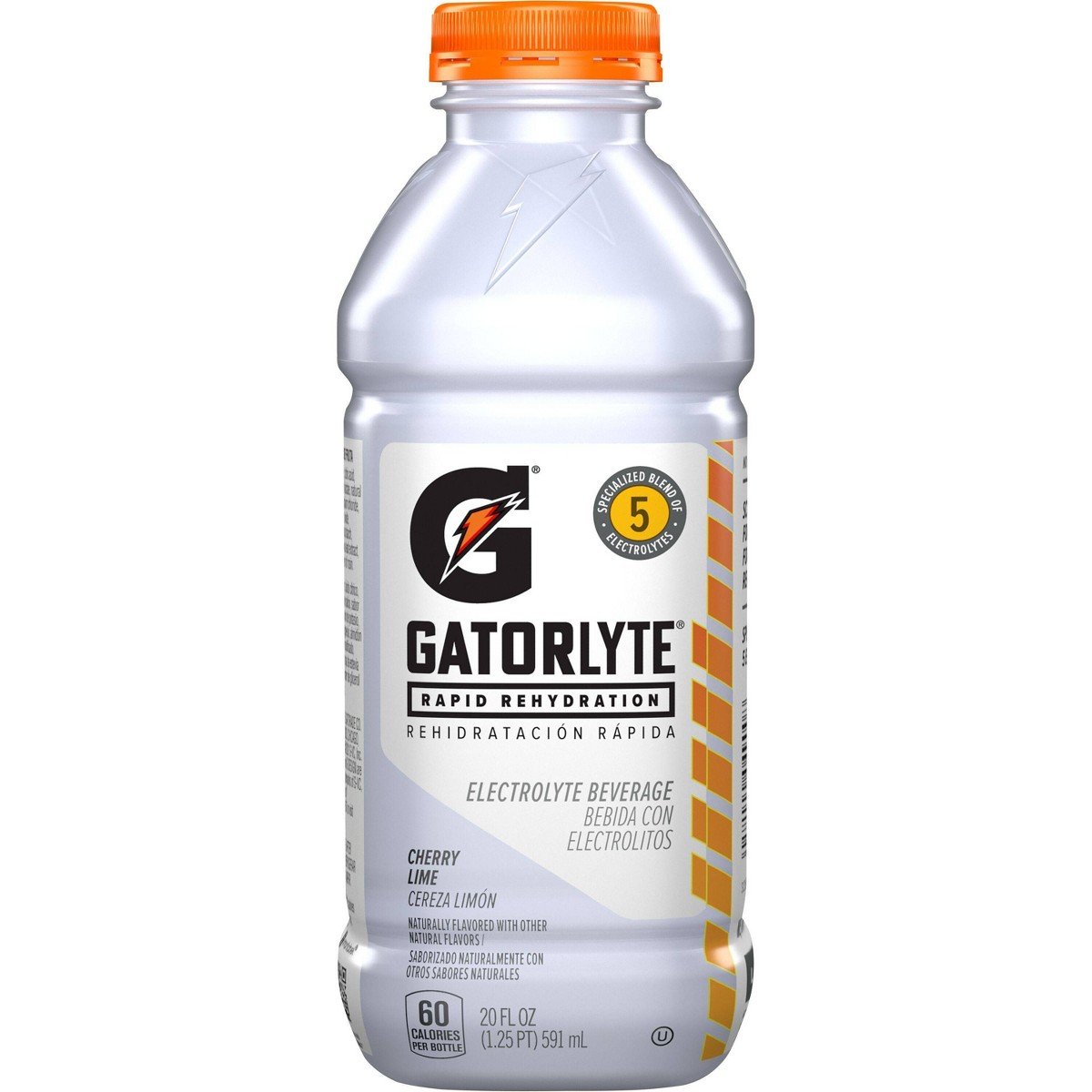 GUEST_4c3fbadf-cb1e-42a1-a3d4-25f6e4735b04.jpg Gatorade Gatorlyte Cherry Lime Sports Drink - 20 fl oz Bottle: Non-Caffeinated, Low Calorie - Image 1