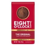 Eight O'Clock Original Medium Roast Ground Coffee - 11oz: Arabica Beans, African & Latin America Variety