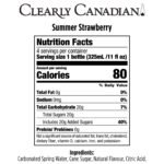 Cleary Canadian Summer Strawberry Sparkling Water Beverage - 4pk/11 fl oz Bottles - Image 3