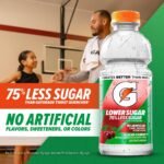Gatorade Lower Sugar Fruit Punch Sports Drink - 28 fl oz Bottle: Non-Caffeinated, Low Calorie - Image 5