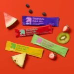 Hydration with Electrolytes Drink Mix - Variety Pack - 11.3oz/20ct - up&up™: Powdered, Primary Flavors Strawberry, Watermelon, Pineapple - Image 3
