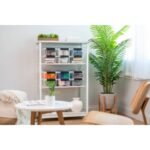 IRIS 5.75qt Stack and Pull Storage Bin with Lid Clear: Portable, Stackable, Transparent Plastic Utility Tubs - Image 3