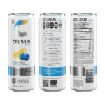 CELSIUS Fizz Free Blue Razz Lemonade Functional Energy Drink - 12 fl oz - Image 2