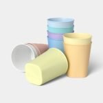 10pk Stacking Cup Pastel Colorway - up&up™