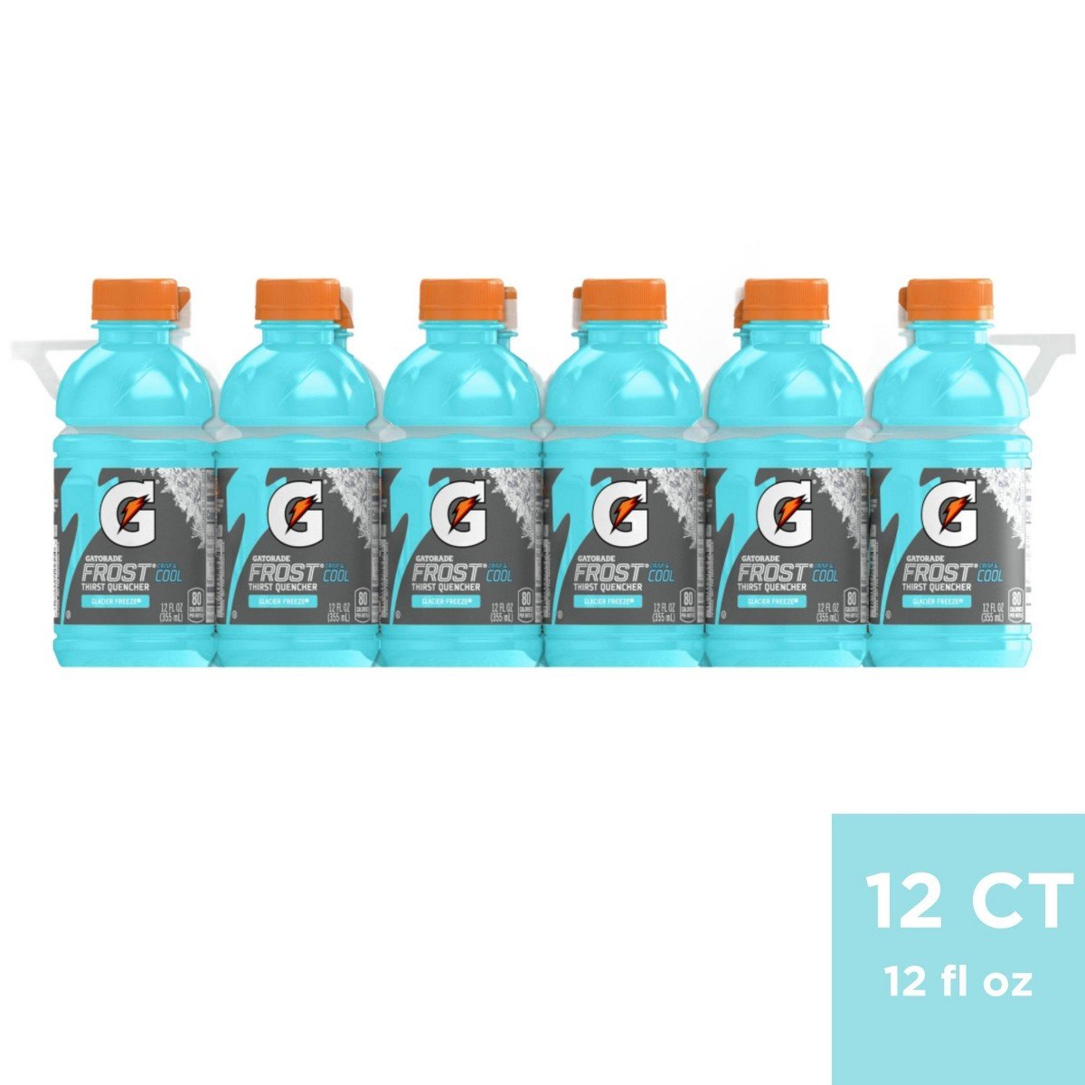 GUEST_50f2784b-2ed2-4b38-b8be-baffb25dead1.jpg Gatorade Frost Glacier Freeze Sports Drink - 12pk/12 fl oz Bottles: Non-Caffeinated - Image 1