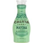 Califia Farms Unsweetened Matcha with Almondmilk - 48 fl oz: Caffeinated, Vegan