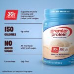 Premier Protein 100% Whey Protein Powder - Vanilla Milkshake - 17 Serve - Image 4