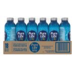 Pure Life Purified Water - 18 Pack/20 Fl Oz ,Aluminum Bottles - Image 3