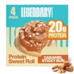 Legendary Foods Gluten Free and Keto Friendly Protein Sweet Roll - Sticky Bun - 9.2oz/4ct