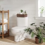 Wicker Storage Basket Set of 4 Handwoven Decorative Baskets with Handles Multi-Size Paper Rope Organizer for Bathroom Countertop Shelf - Image 4