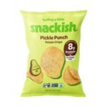 Snackish Pickle Punch Potato Crisps - 5oz